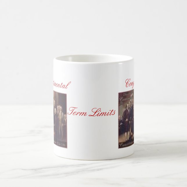 Taza De Café Congreso continental, límites de mandato (Centro)