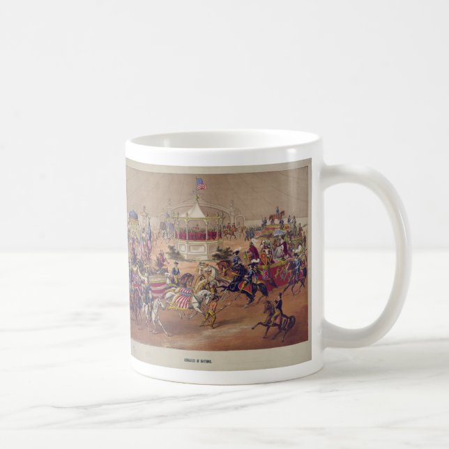 Taza De Café Congreso de las Naciones (1875) (Derecha)