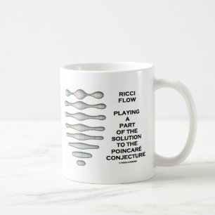 Taza De Café Conjetura de Poincaré de la solución del flujo d