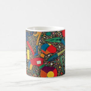 Taza De Café Conjunto colorido de Wassily Kandinsky