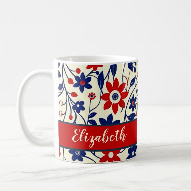 Taza De Café Conjunto de cocina personalizado para mamá (Izquierda)