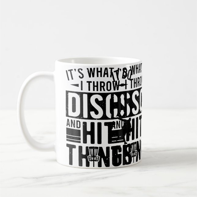 Taza De Café Conjunto de Disc Golf para jugadores de Disc Golf (Izquierda)
