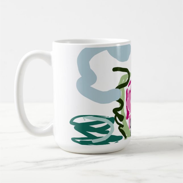 Taza De Café Conjunto de flamenco rosa (Izquierda)