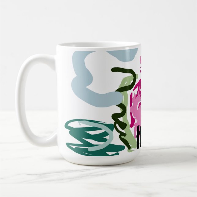 Taza De Café Conjunto de flamenco rosa (Izquierda)
