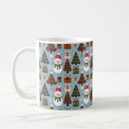 Taza De Café Conjunto de patrones Winter Wonderland