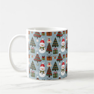 Taza De Café Conjunto de patrones Winter Wonderland