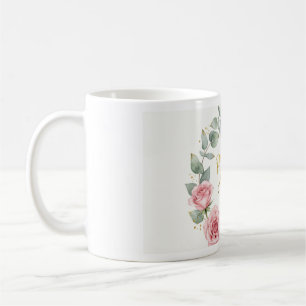 Taza De Café Conjunto de Stickers de Lámina Dorada de Corona Fl