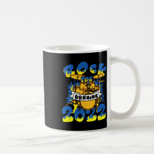Taza De Café Conjunto de tambores Rock For Ucrania Instrumento 