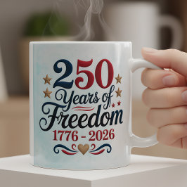 Taza De Café Conmemoración del 250 Aniversario de América