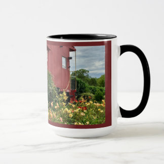 Taza de café conmemorativa del jardín 15oz de