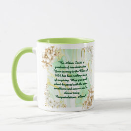 Taza de café conmemorativa para la clase de 2026 R