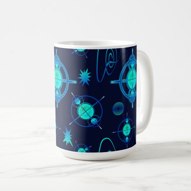 Taza De Café Connected Minds Pattern (Anverso derecho)