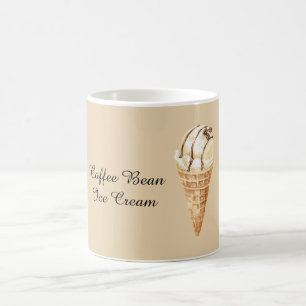 Taza De Café Cono de helado de grano de café