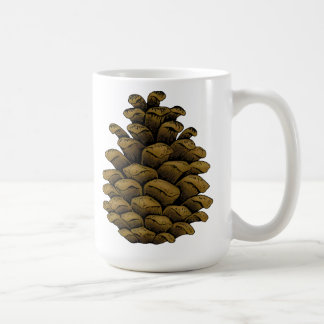 Taza De Café Cono de pino