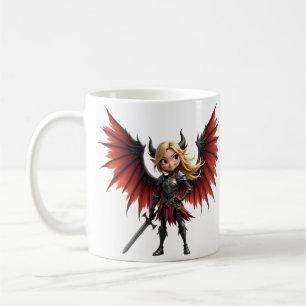 Taza De Café Conoce a Emberlyn, la guardiana de la sonrisa caót