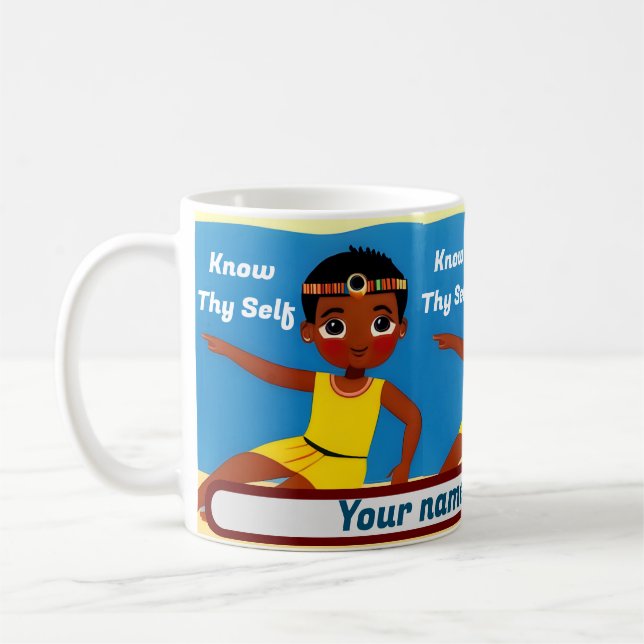 Taza De Café Conocer a ti mismo (Izquierda)