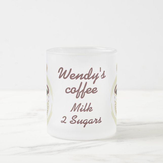 Taza de café conocida personalizada (Centro)