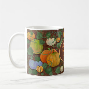 Taza De Café Conocido experto en calabaza Freak Personalizado