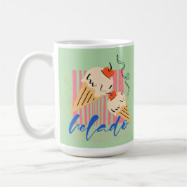 Taza De Café Conos de helado italianos retro