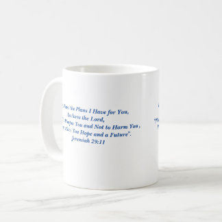 Taza De Café Conozco Los Planes - Jeremías 29:11 / Escritura