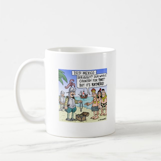 Taza De Café Conquistadores (Izquierda)