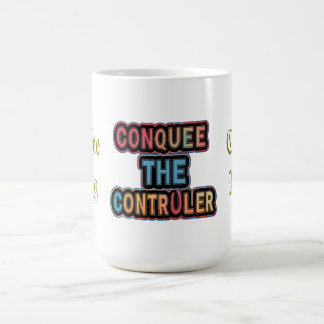 Taza De Café Conquistar al controlador: empoderar tu juego -