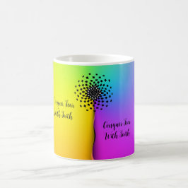 Taza De Café Conquistar el miedo con la fe