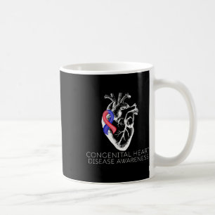Taza De Café Consciente De La Enfermedad Cardíaca Congénita De