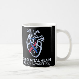 Taza De Café Consciente De La Enfermedad Cardíaca Congénita De 