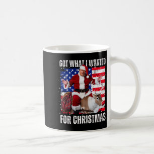 Taza De Café Conseguí Lo Que Quería Para Navidad - Trump Ganó 2