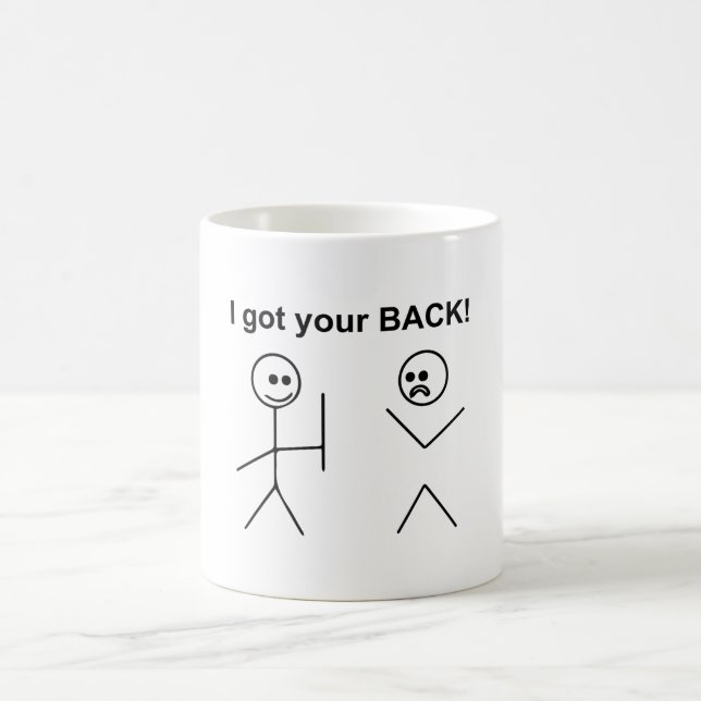 TAZA DE CAFÉ CONSEGUÍ SU PARTE POSTERIOR (Centro)