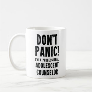 Taza De Café Consejero adolescente