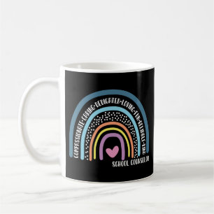 Taza De Café Consejero Escolar Compasivo Cuidados Dedicados