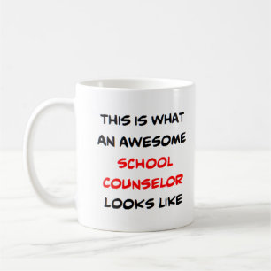Taza De Café consejero escolar, increíble