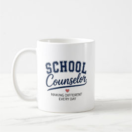 Taza De Café Consejero Escolar que Marca la Diferencia Todos lo