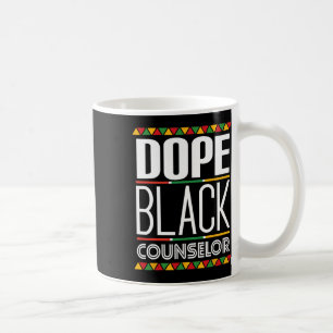 Taza De Café Consejero Negro de Droga Mes de la Historia Negra