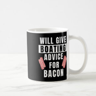 Taza De Café Consejos de navegación para capitán de bacon barqu