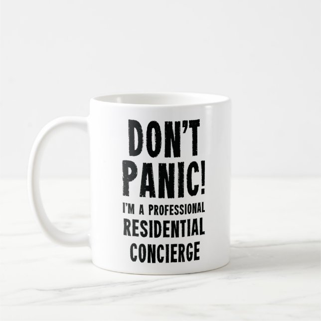 Taza De Café Conserje residencial (Izquierda)