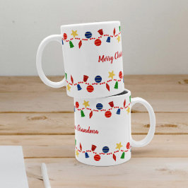 Taza De Café Conservación de adornos navideños festivos retro