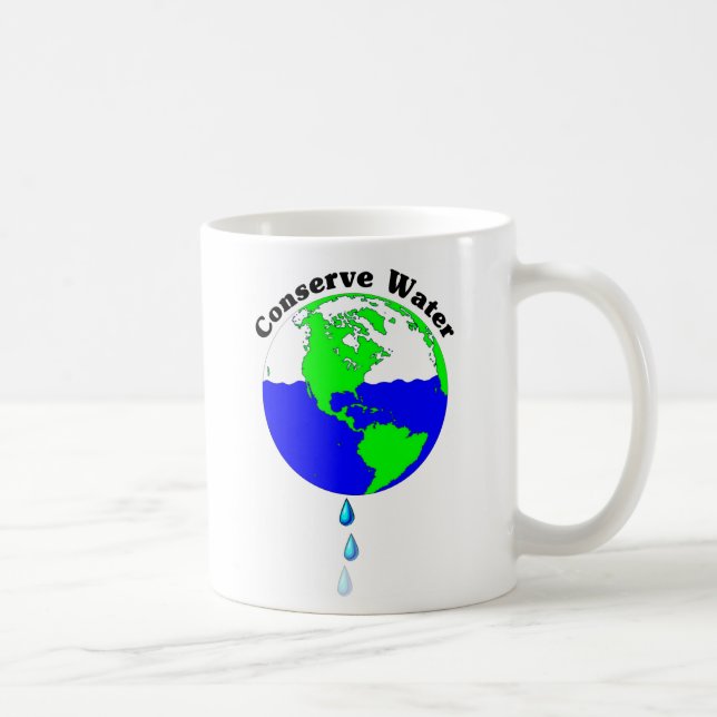 Taza De Café Conservar el agua (Derecha)