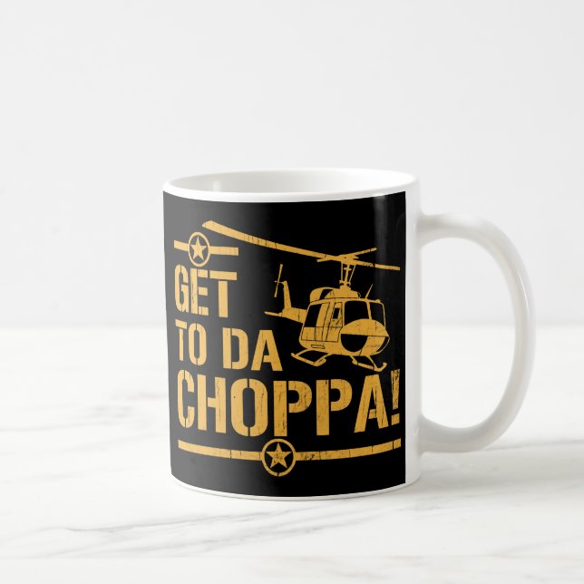 Taza De Café Consiga al vintage de DA Choppa (Derecha)
