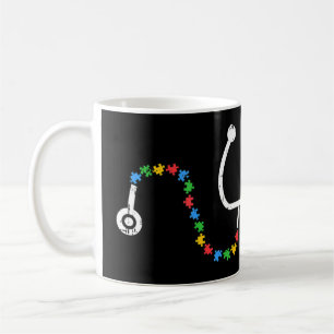 Taza De Café Consiga este diseño de camiseta estetoscopio como 
