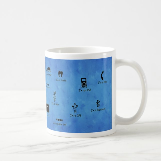 Taza De Café Consiga un mac (Derecha)