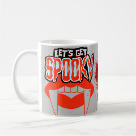 Taza De Café Consigamos el diseño de Halloween de fantasmas de