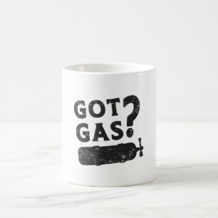 Taza De Café Consiguió gas Scuba Bucear Agua del Océano Profund