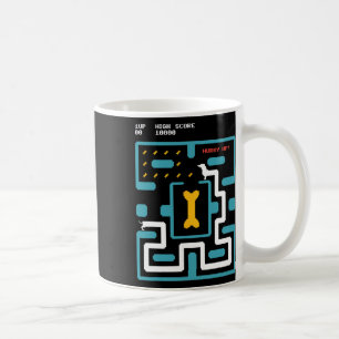 Taza De Café Consola de juegos retro videojuego perro arcade de