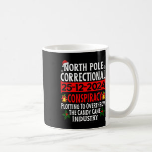 Taza De Café Conspiración Correccional del Polo Norte 2024 Coin