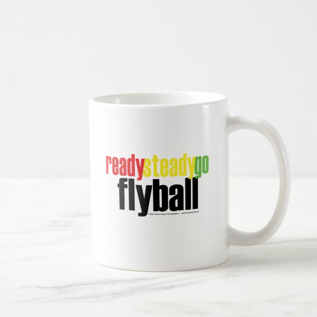 Taza De Café Constantes listos van Flyball (Derecha)