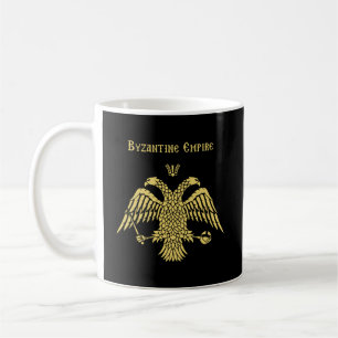 Taza De Café Constantinopl de águila de dos cabezas del Imperio