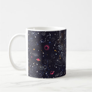 Taza De Café Constelación de galaxia espacial sin fisuras
